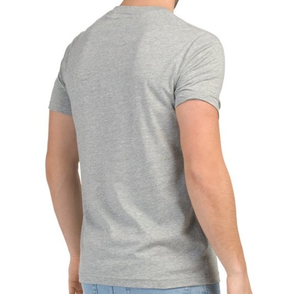 NWT MEN’S Original Penguin SS Crew Neck Color Block Rain Heather T SHIRT Large - Picture 2 of 3